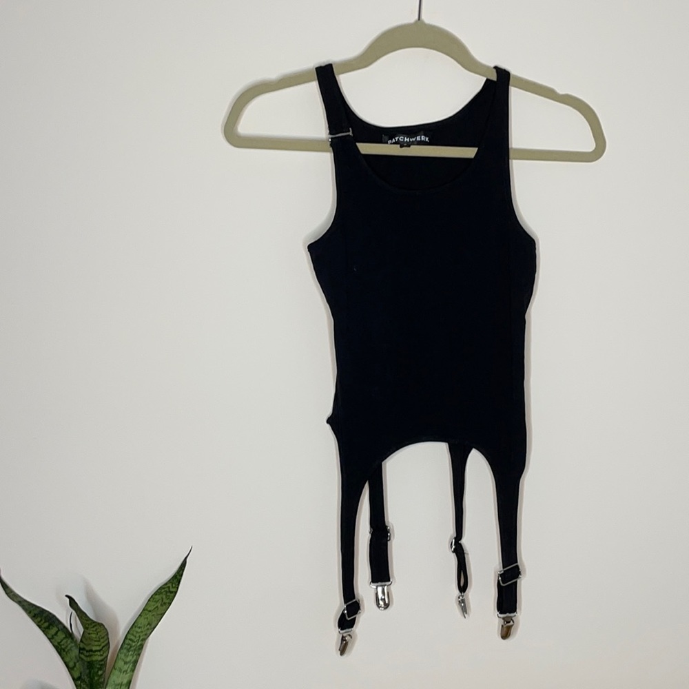 NEW PATCHORK BLACK TANK